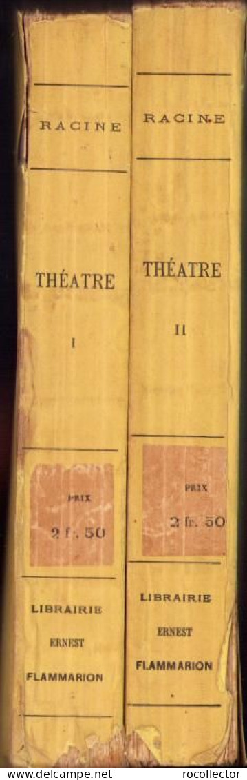 Racine. Théatre, Tome I + II C1683 - Livres Anciens