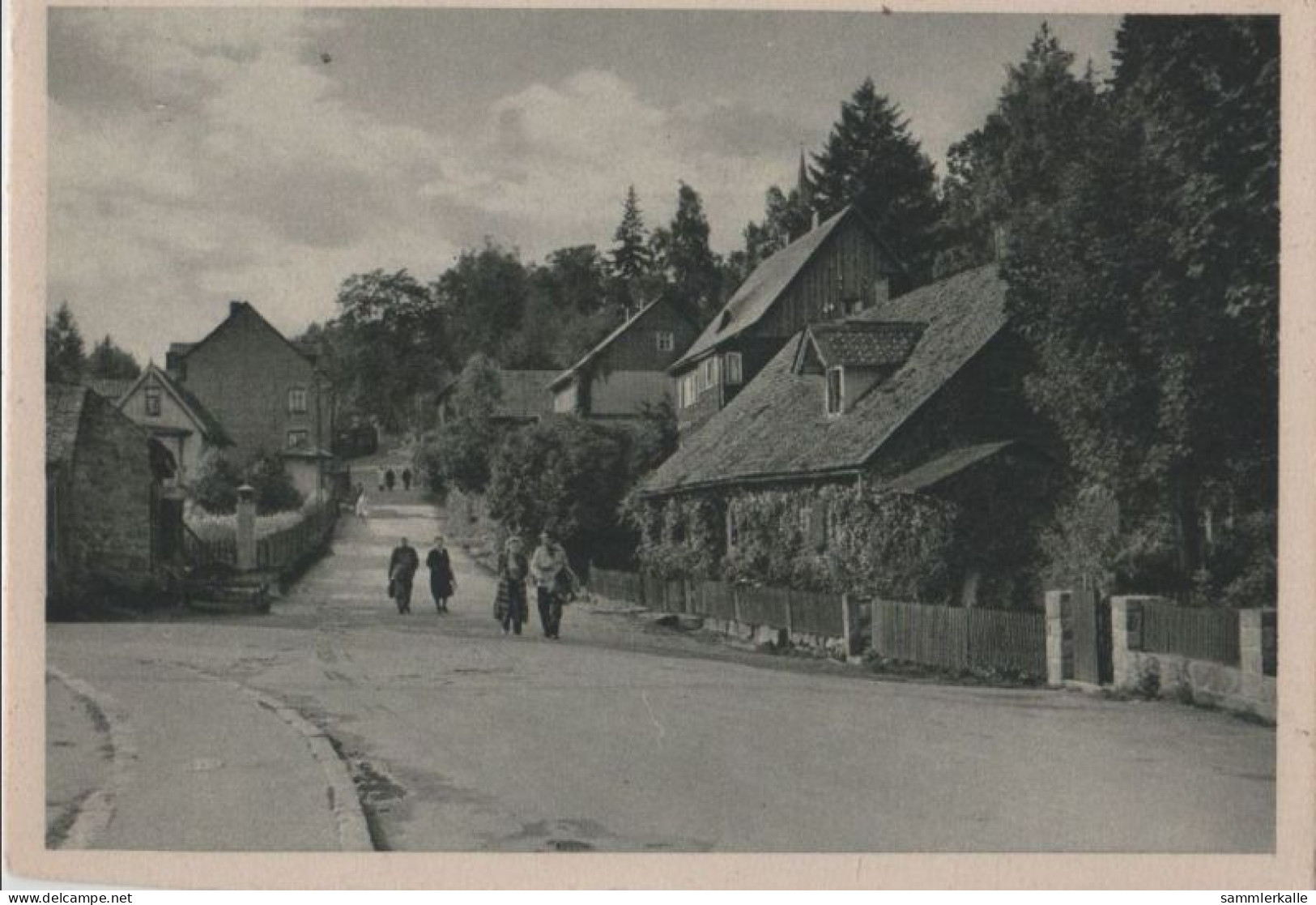 78036 - Schierke - Dorfstrasse - 1954 - Schierke
