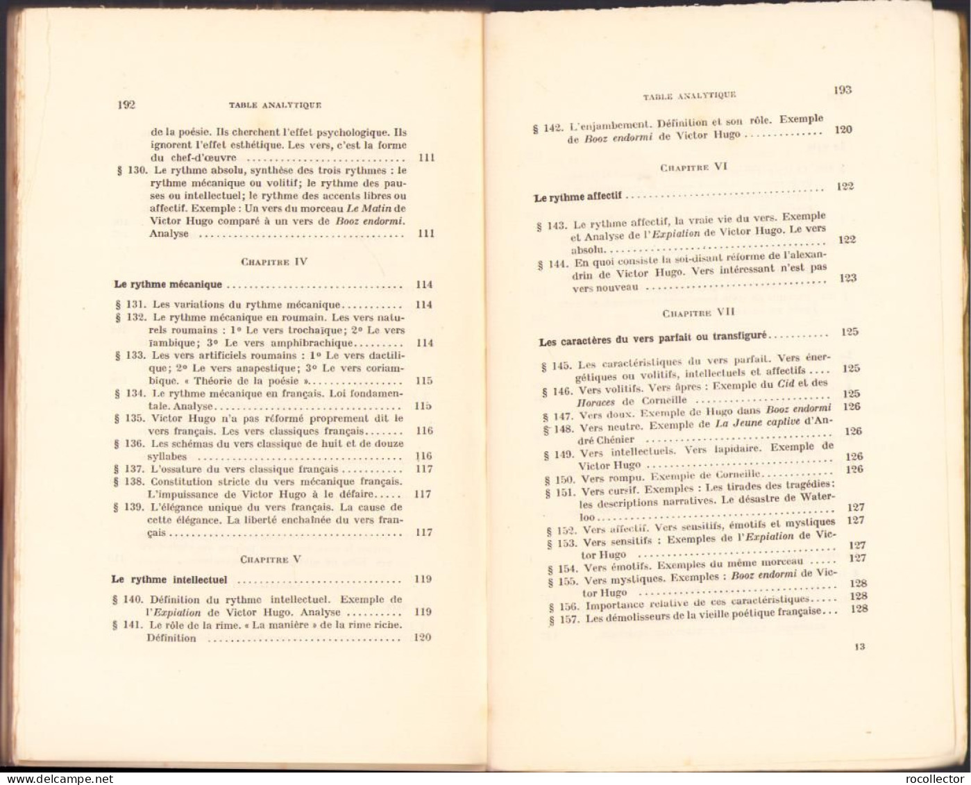 La Science de la Littérature par Mihail Dragomirescu, tome IV, 1938 Paris C1654