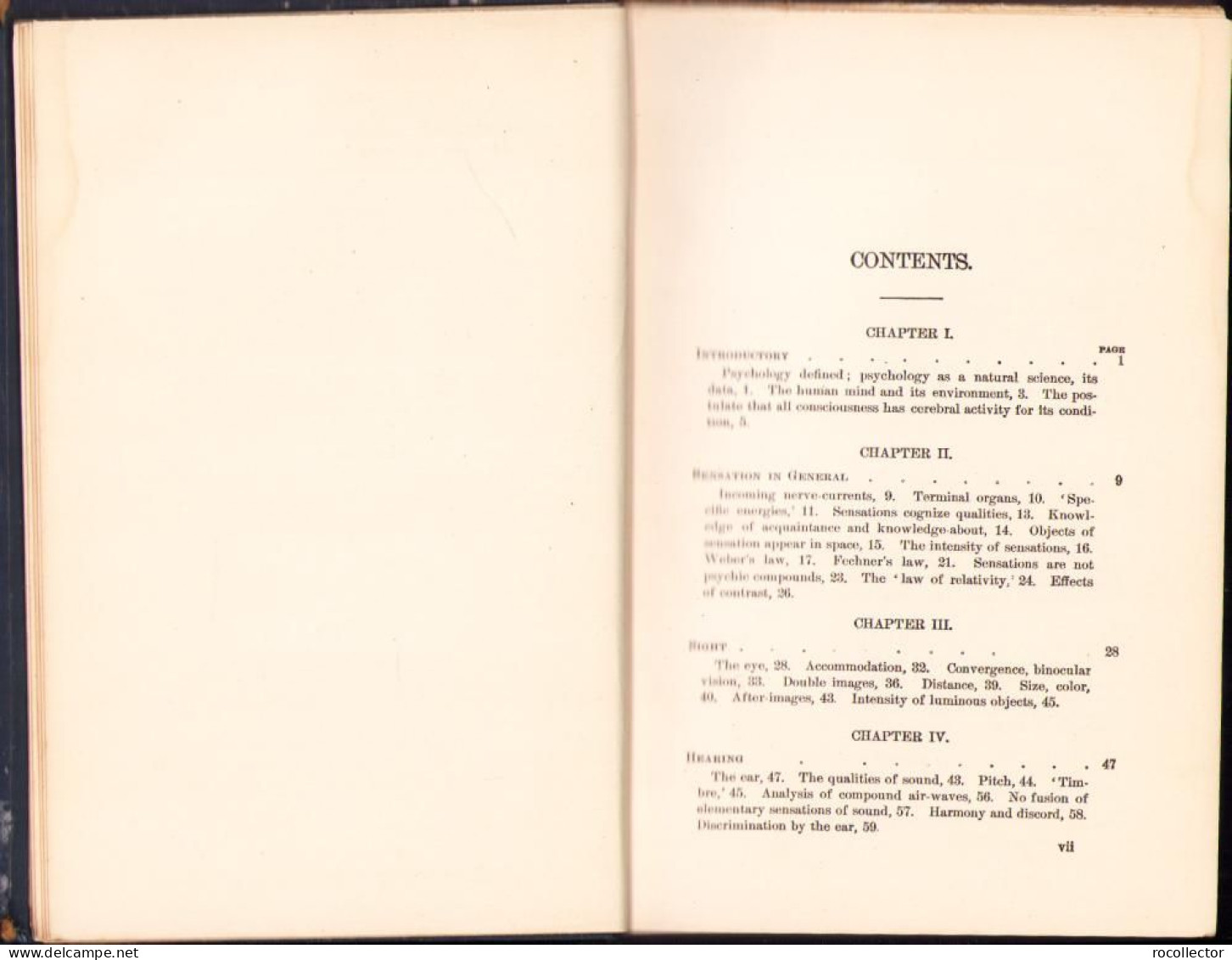 Text Book Of Psychology By William James, 1892, London C1651 - Alte Bücher
