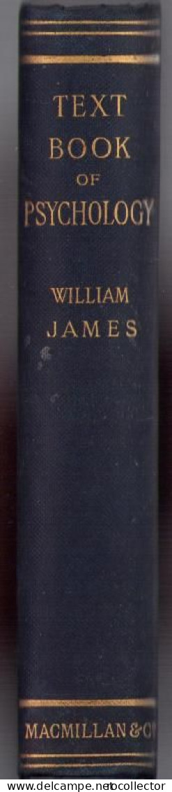 Text book of psychology by William James, 1892, London C1651