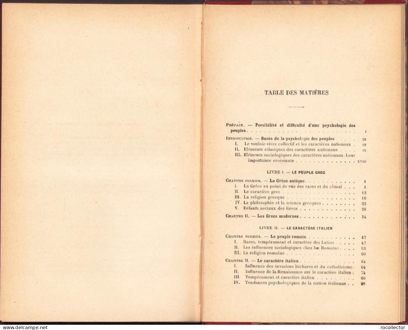 Esquisse Psychologique Des Peuples Europeens Par Alfred Fouillée, 1921, Paris C1648 - Libros Antiguos Y De Colección