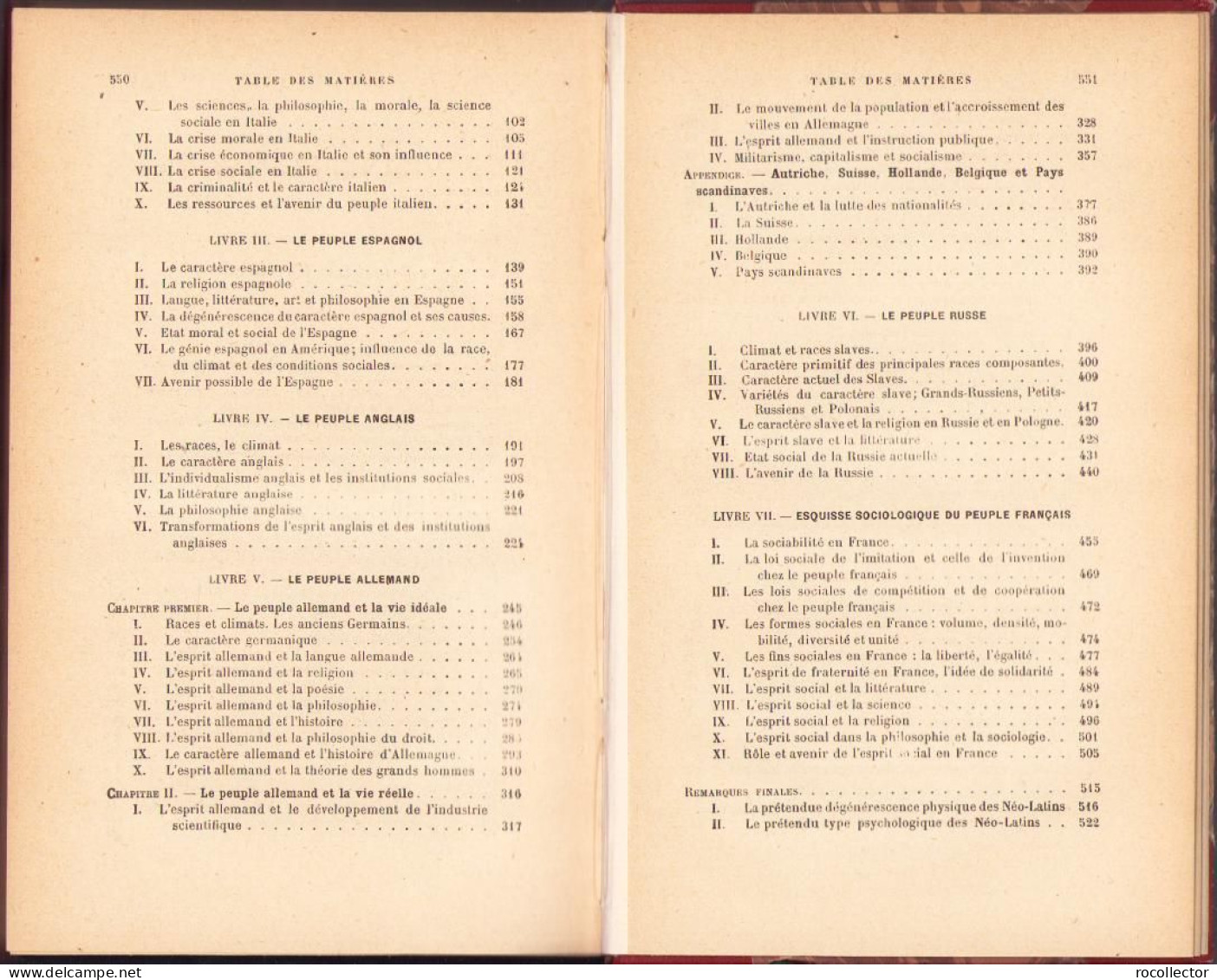 Esquisse Psychologique Des Peuples Europeens Par Alfred Fouillée, 1921, Paris C1648 - Oude Boeken