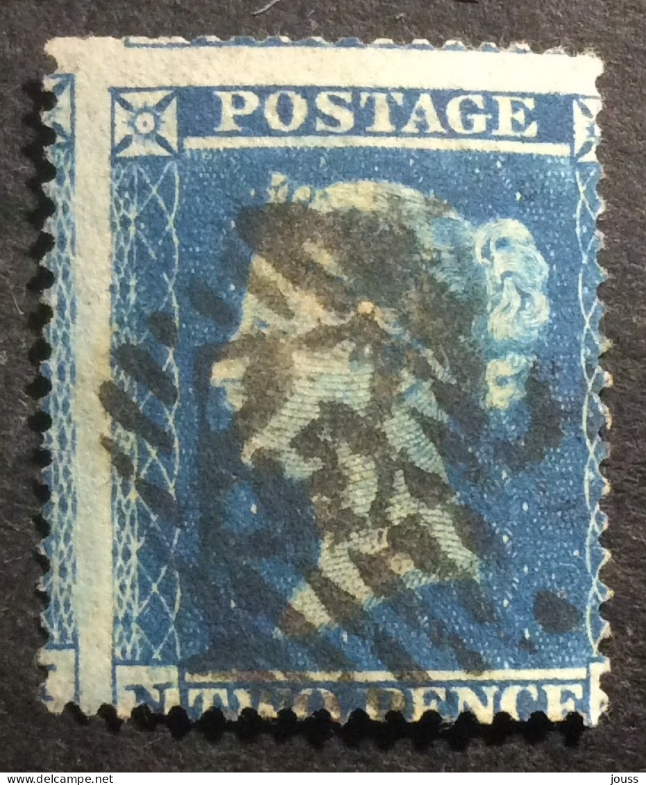 GB7 Victoria 2 P Bleu YT N° 13 Ou 9 Dentelé 16 - Used Stamps