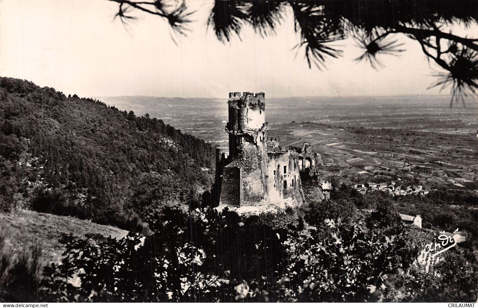 63-VOLVIC CHATEAU DE TOURNOEL-N°LP2959-H/0315 - Volvic