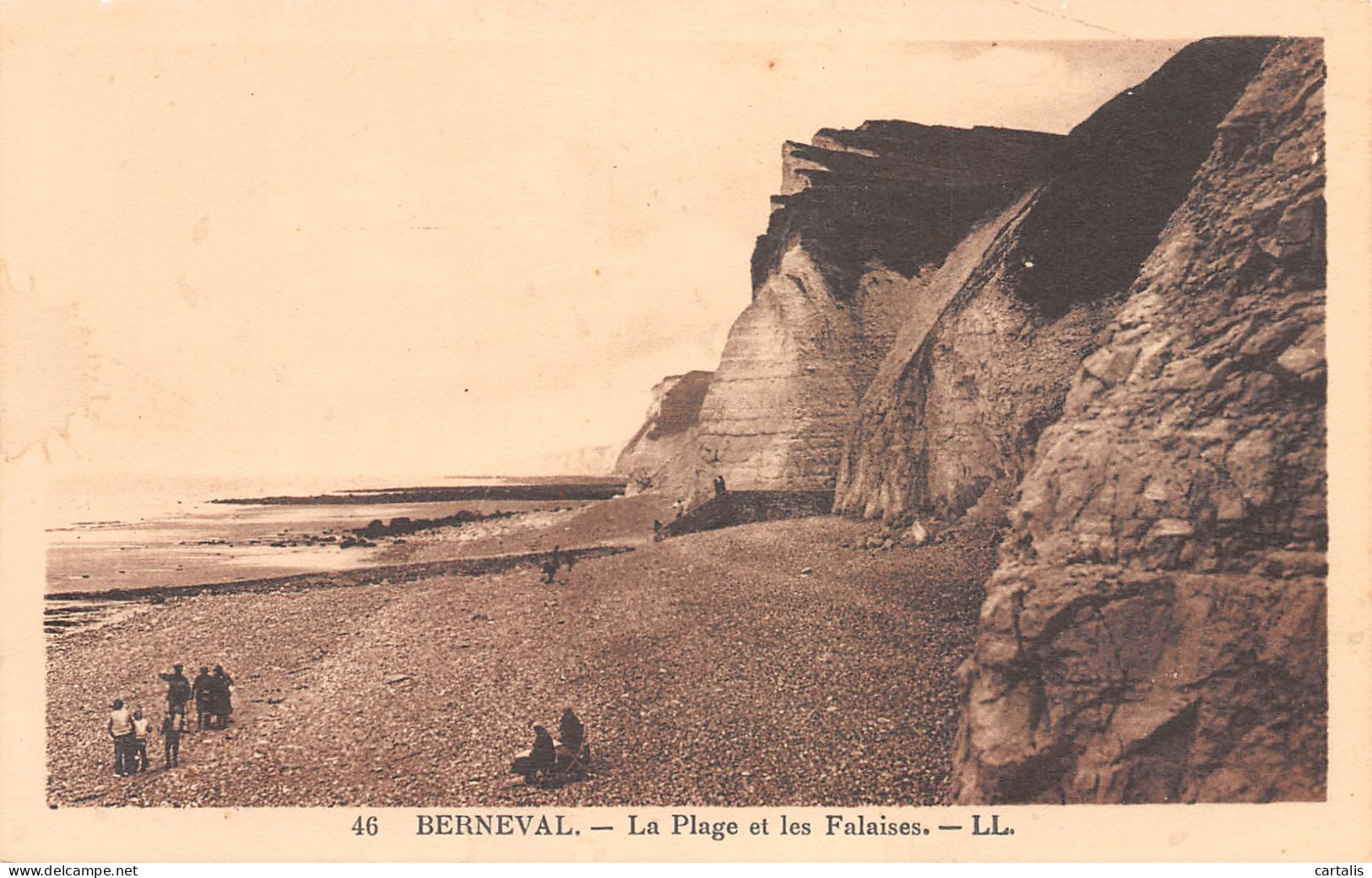 76-BERNEVAL SUR MER-N°C4054-A/0235 - Berneval