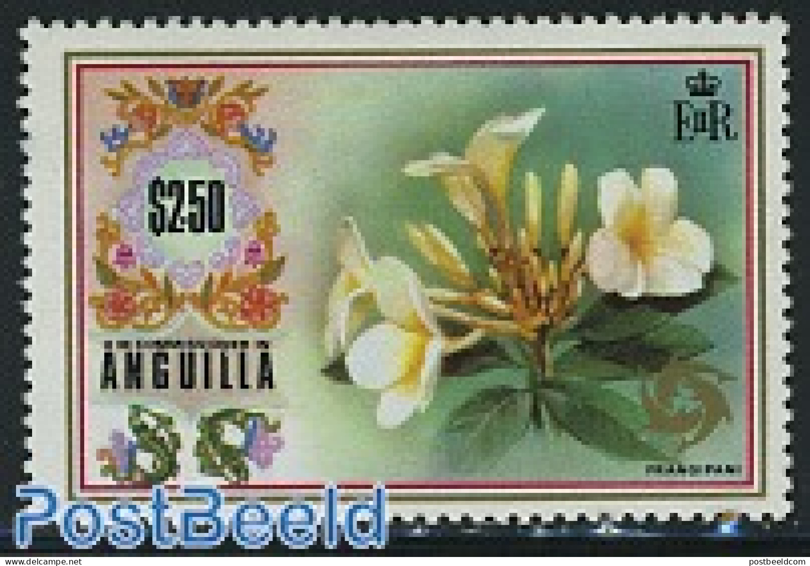 Anguilla 1972 Stamp Out Of Set, Mint NH, Nature - Flowers & Plants - Anguilla (1968-...)