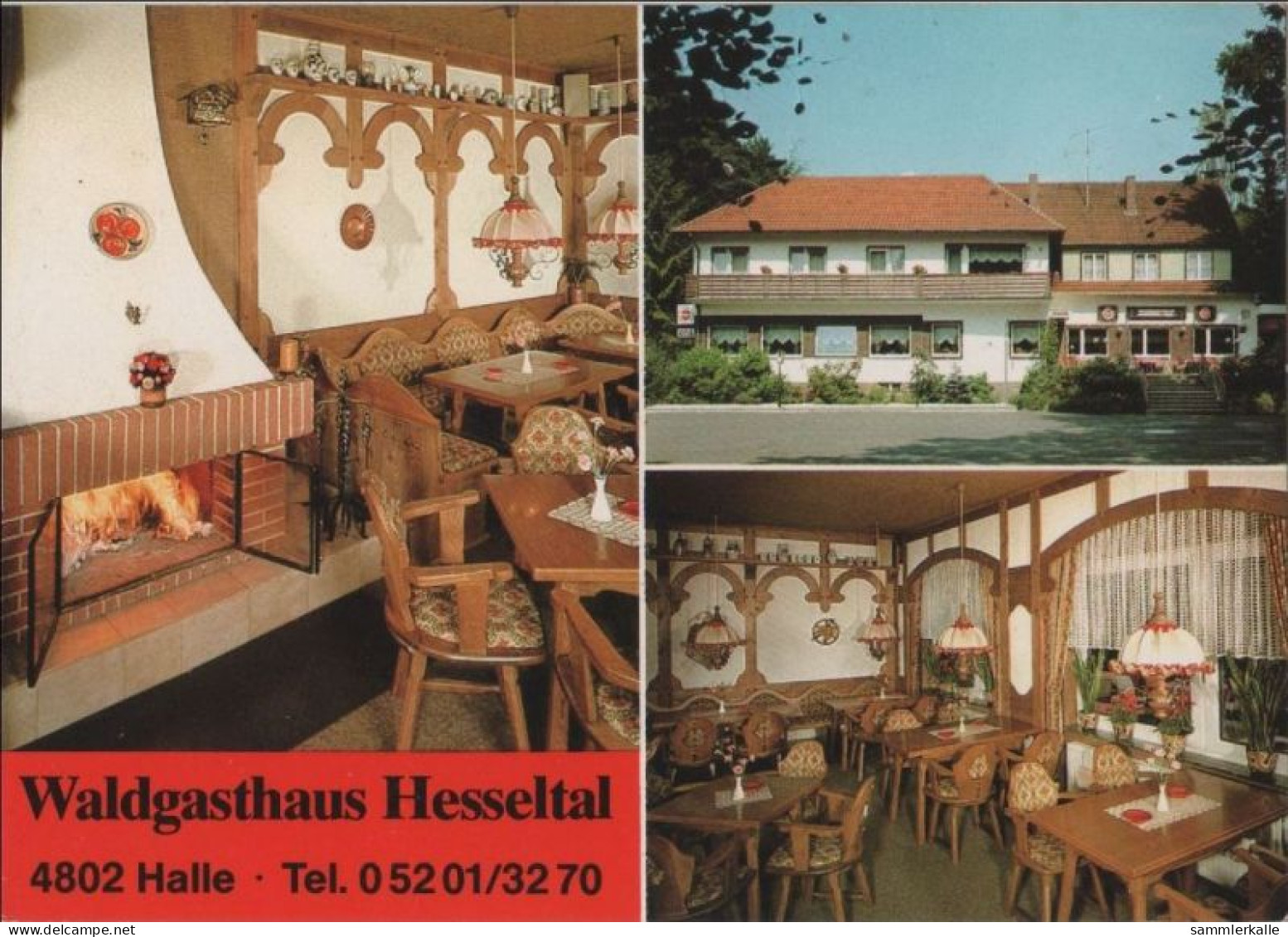 97752 - Halle (Westfalen) - Waldgasthaus Hesseltal - Ca. 1980 - Halle I. Westf.