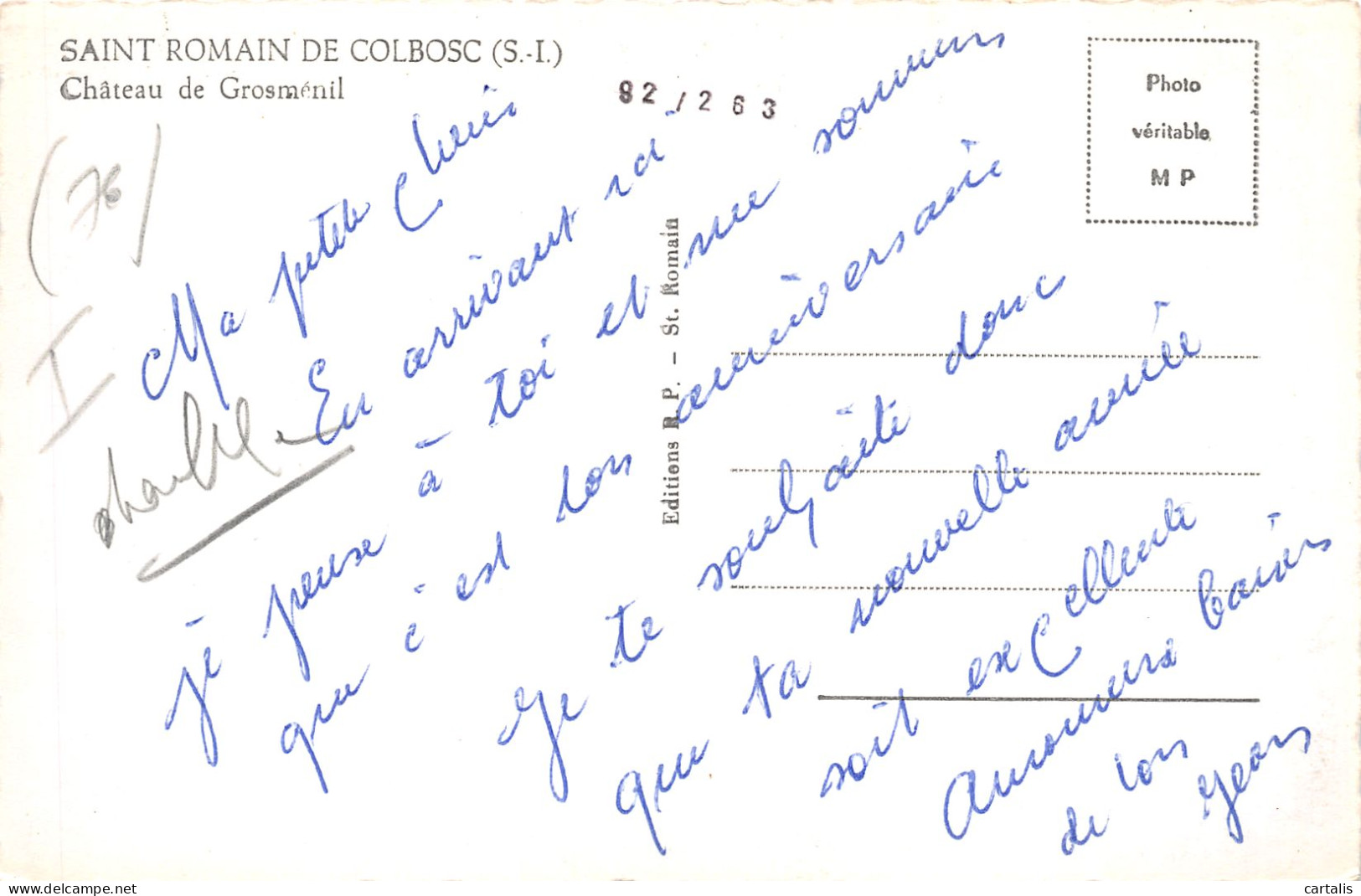 76-SAINT ROMAIN DE COLBOSC-N°C4054-G/0361 - Saint Romain De Colbosc