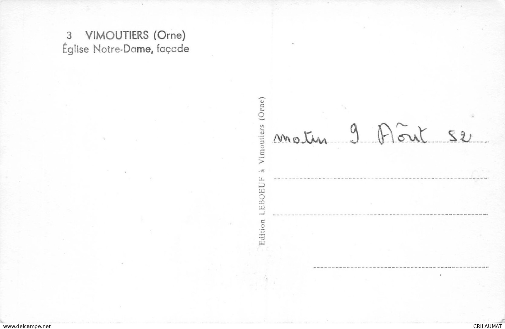 61-VIMOUTIERS-N°LP2963-D/0325 - Vimoutiers