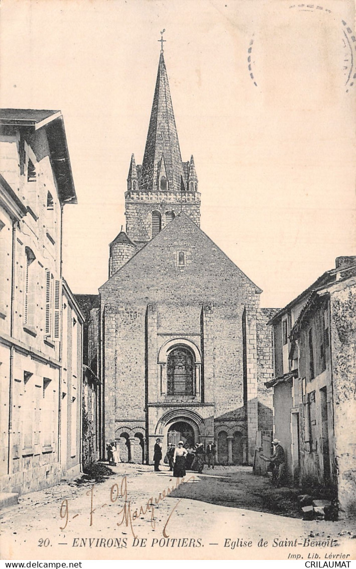 86-SAINT BENOIT-N°LP2964-E/0373 - Saint Benoît