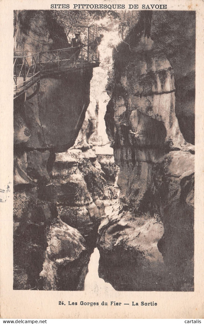 74-LES GORGES DU FIER-N°C4056-F/0171 - Lovagny