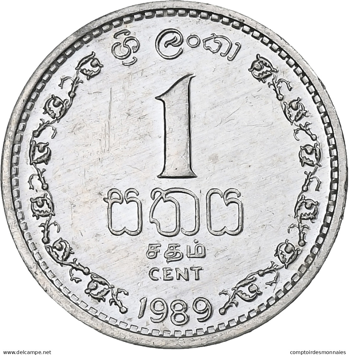 Sri Lanka, Cent, 1989, Aluminium, SUP, KM:137 - Sri Lanka