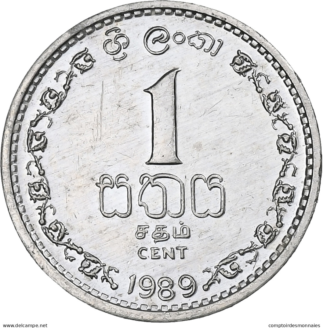 Sri Lanka, Cent, 1989, Aluminium, SUP, KM:137 - Sri Lanka (Ceylon)