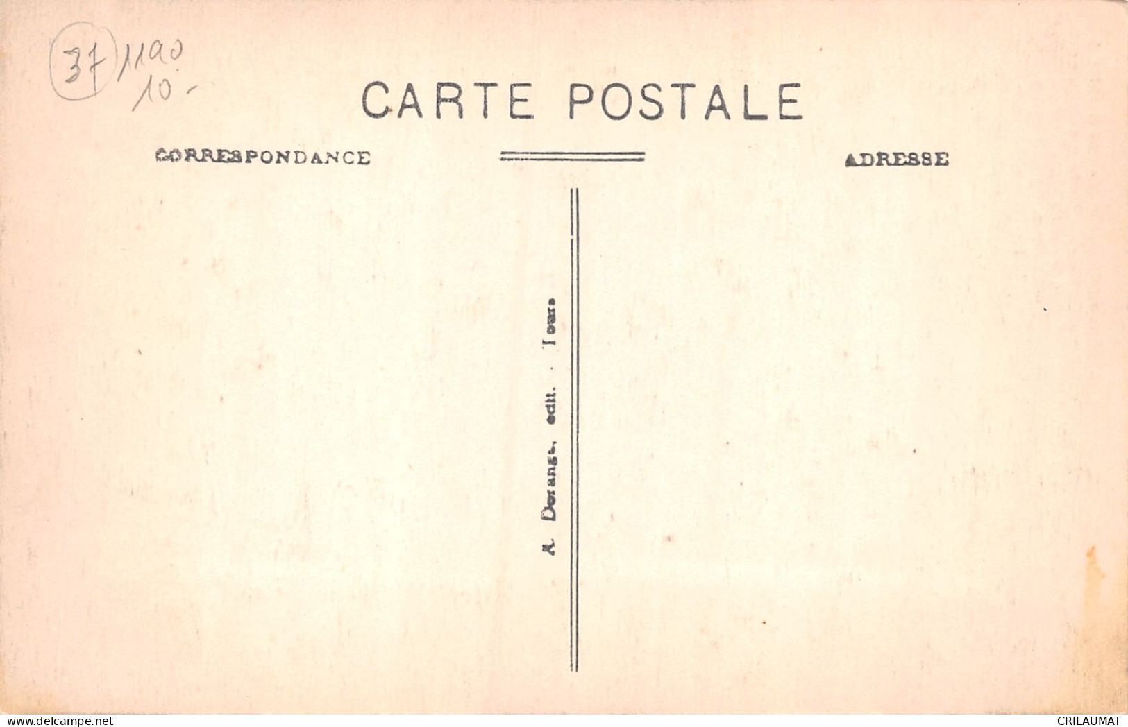 37-CHAMPIGNY SUR VEUDE-N°LP2966-C/0353 - Champigny-sur-Veude