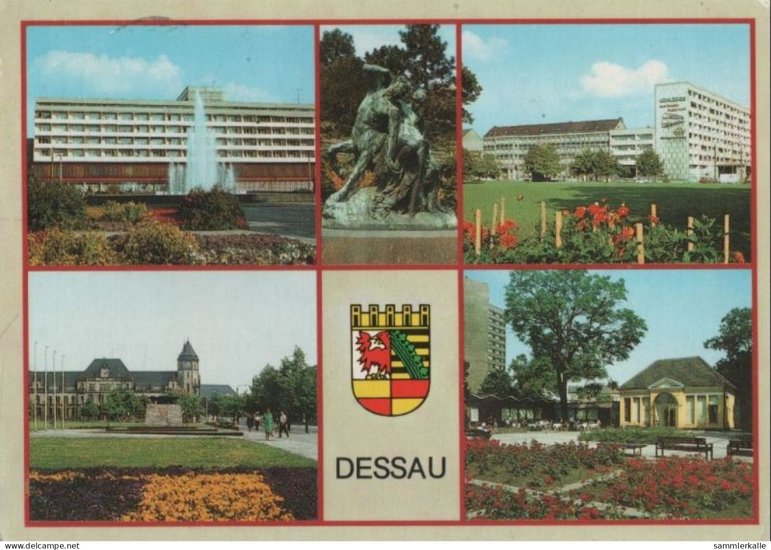 82855 - Dessau - U.a. Teehäuschen Im Stadtpark - 1989 - Dessau