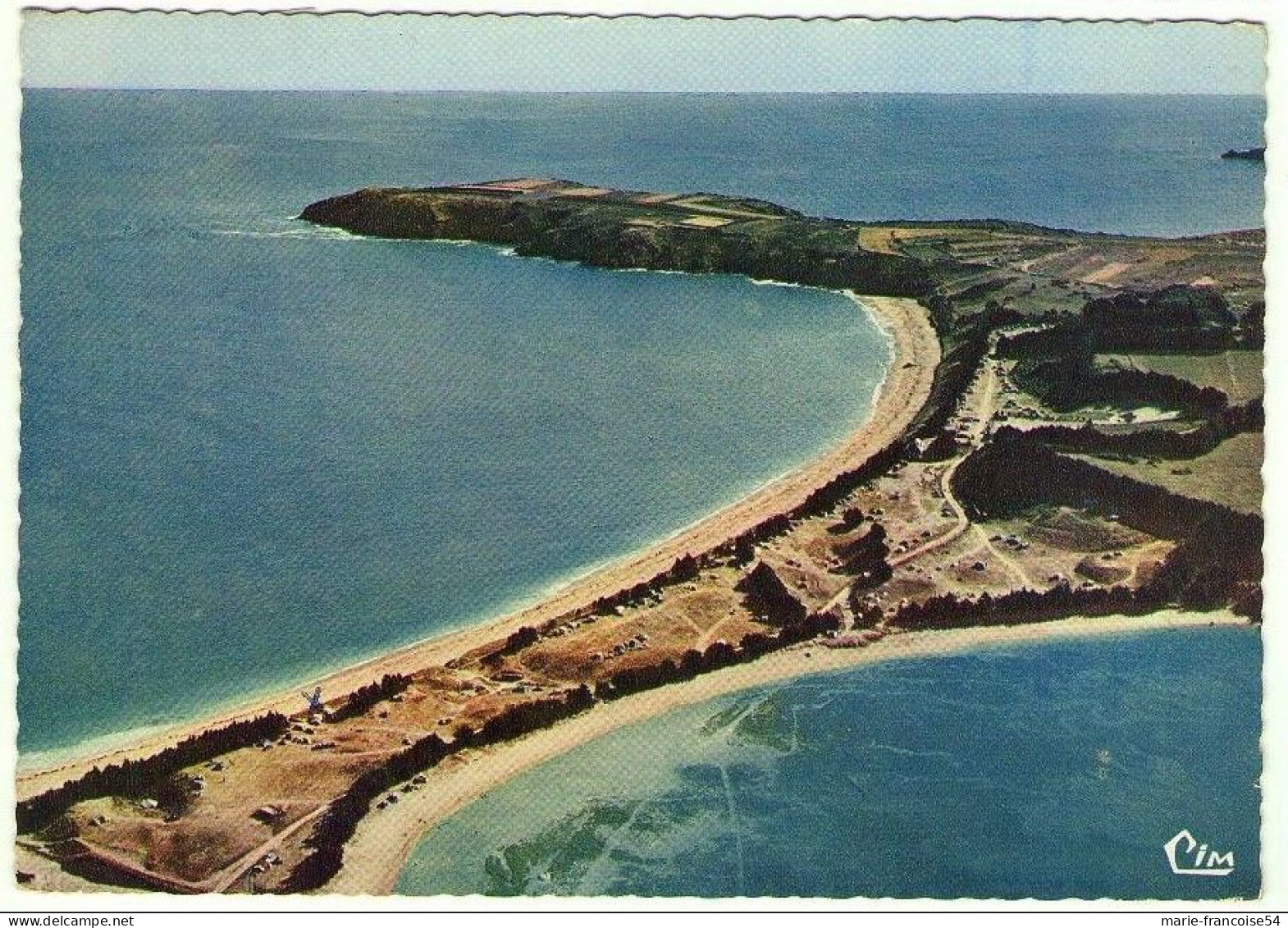 SAINT COULOMB - Vue Aérienne - Camping De La Guimorais - Plage Des Chevrets - Saint-Coulomb