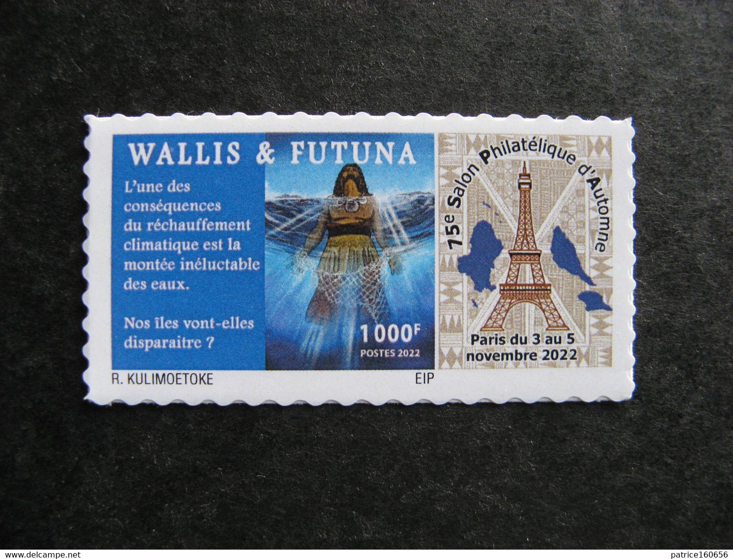 Wallis Et Futuna: TB N° 962 : " 75° Salon Philatélique D'automne ". Adhésif 2022,  Neuf XX . - Neufs