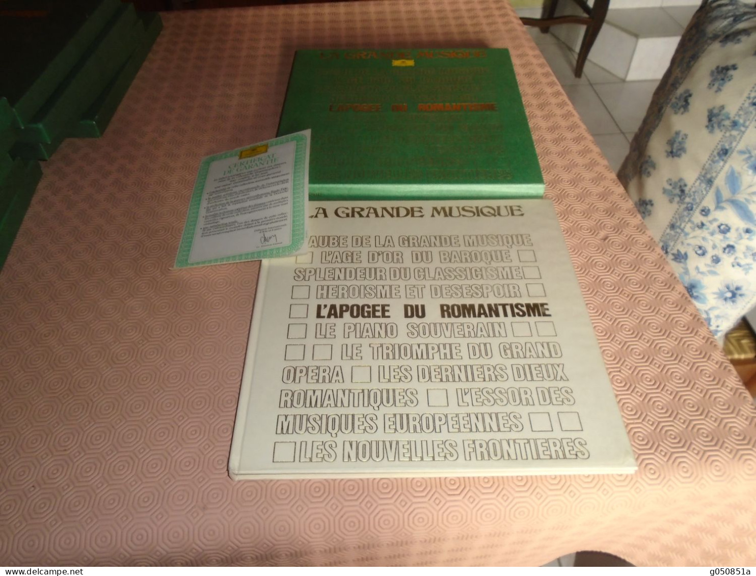 GRAMMOPHON  (10 COFFRETS = 6 SYMPHONIES Par Coffrets = 60 DISQUES ++10 LIVRES D'Epoque) 1 EXEMPLE En Vue X 10 !!!! - Otros - Canción Alemana