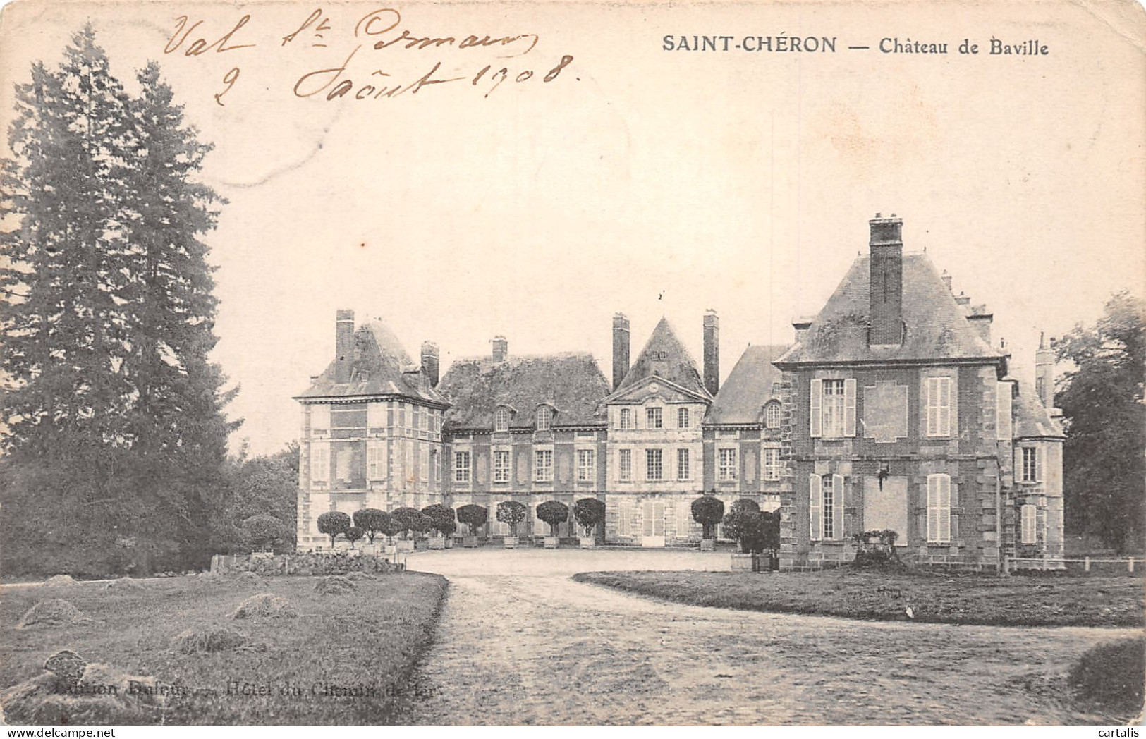 91-SAINT CHERON LE CHATEAU DE BAVILLE -N°C4060-H/0113 - Saint Cheron