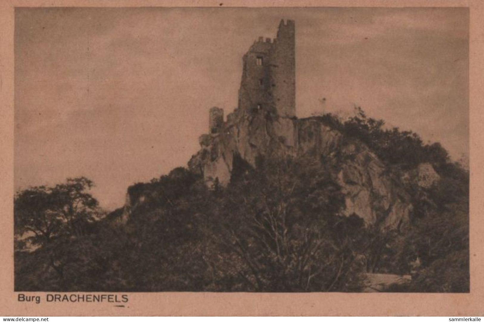 38390 - Drachenfels - Burg - Ca. 1950 - Drachenfels