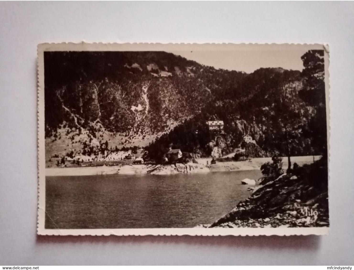 Carte Postale - Aragnouet - Le Lac, Le Chalet Hôtel Du Touring Club A Fabian     (1ipg P) - Aragnouet