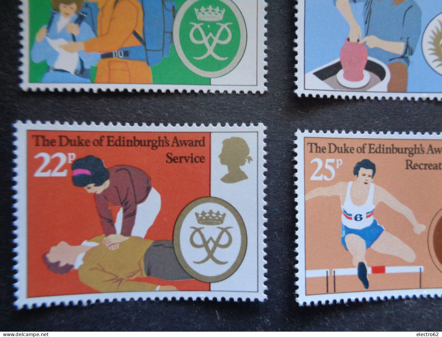 Grande-Bretagne Great Britain Prix Du Duc D'Edimbourg Saut De Haie Expéditions  Großbritannien 1981 Neuf Gran Bretagna - Unused Stamps