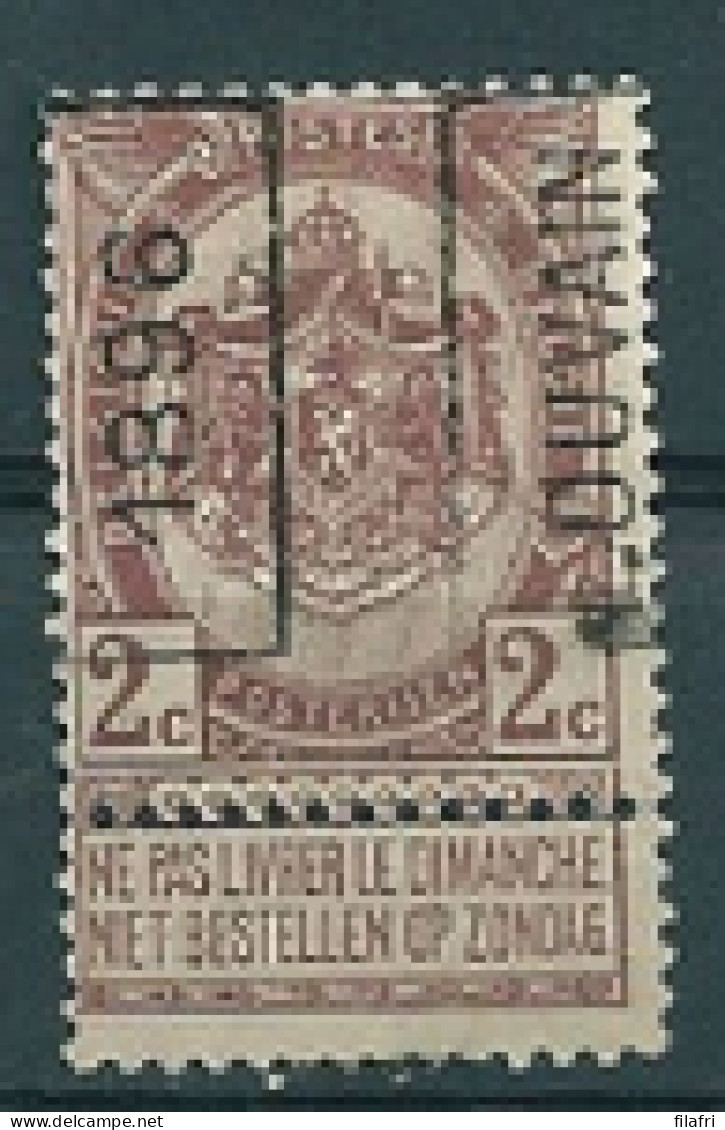 77 Voorafstempeling Op Nr 55 - LOUVAIN 1896 - Positie A - Rollenmarken 1894-99