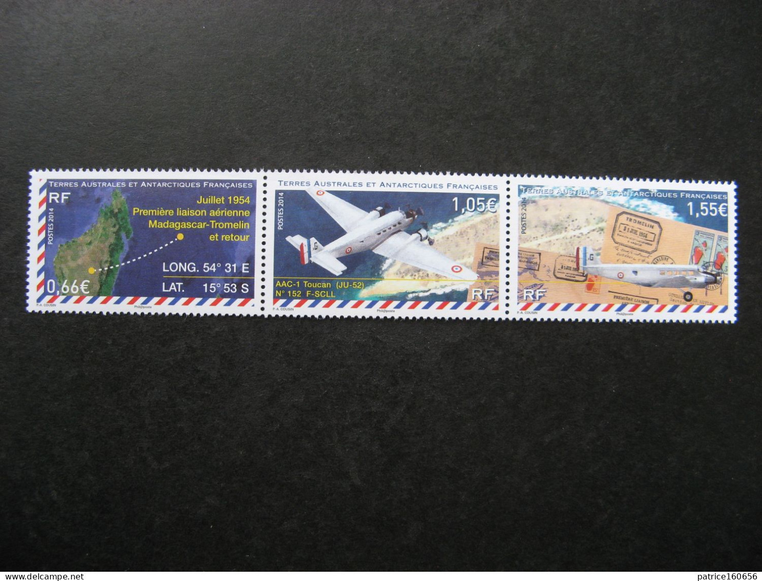 TAAF: TB Bande N° 714/716, Neuve XX. - Unused Stamps