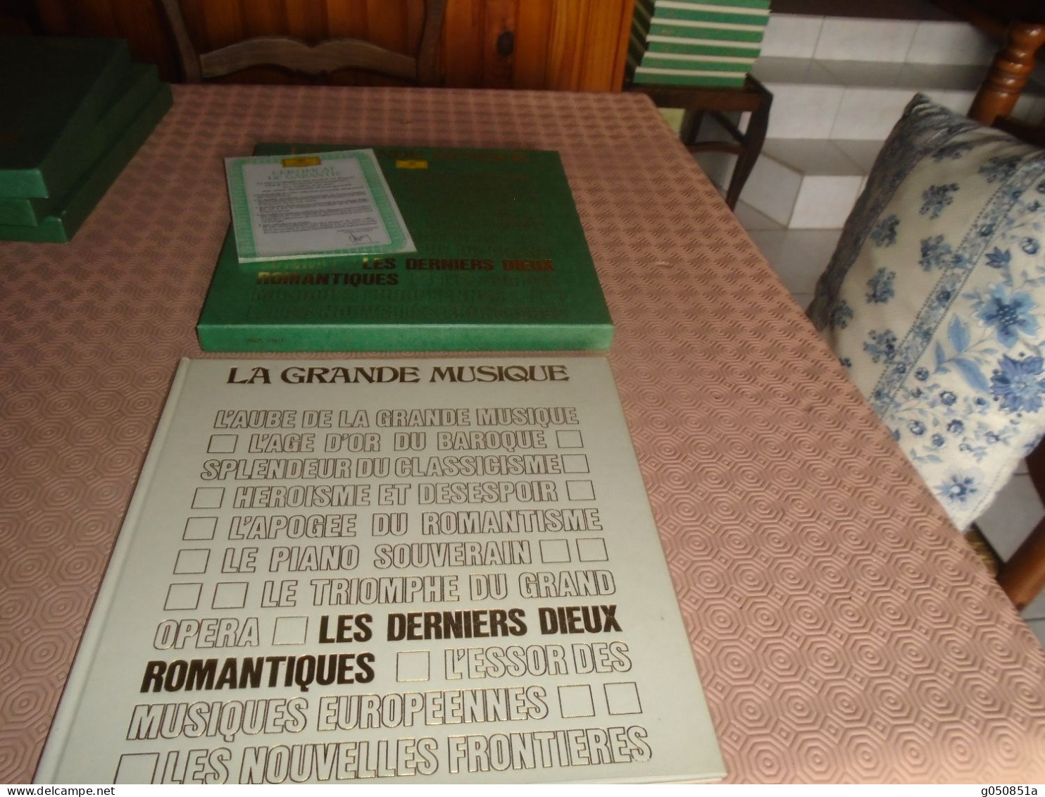 **GRAMMOPHON *(Les DERNIERS DIEUX ROMANTIQUES ) ( Par  COFFRET = 6 SYMPHONIES + 1 LIVRE Meme TITRE  ) SUPERBE - Andere - Duitstalig