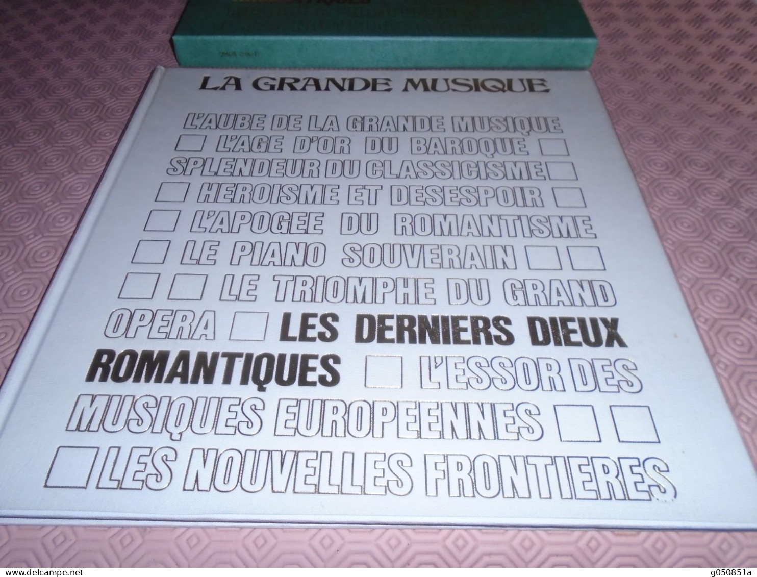 **GRAMMOPHON *(Les DERNIERS DIEUX ROMANTIQUES ) ( Par  COFFRET = 6 SYMPHONIES + 1 LIVRE Meme TITRE  ) SUPERBE - Otros - Canción Alemana