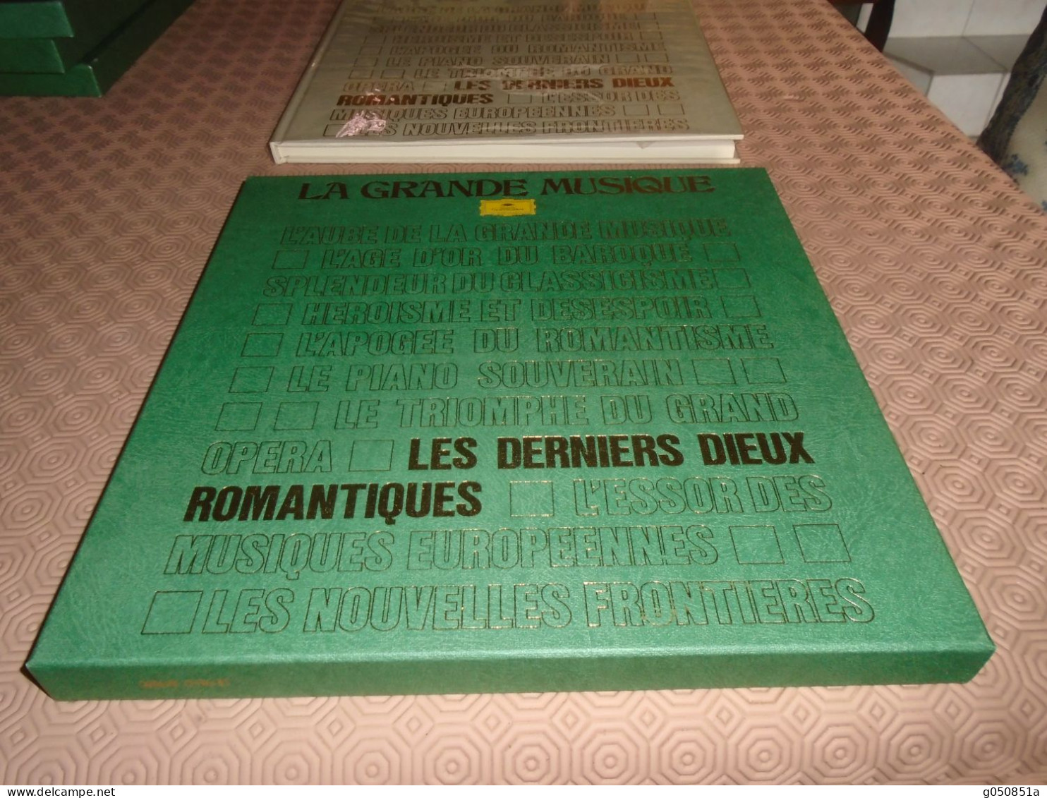 **GRAMMOPHON *(Les DERNIERS DIEUX ROMANTIQUES ) ( Par  COFFRET = 6 SYMPHONIES + 1 LIVRE Meme TITRE  ) SUPERBE - Andere - Duitstalig