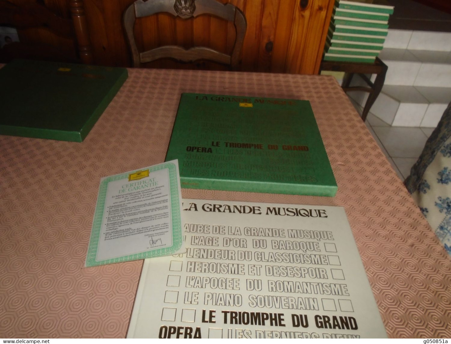 **GRAMMOPHON *(LeTRIOMPHE DU GRAND OPERA ) ( Par  COFFRET = 6 SYMPHONIES + 1 LIVRE Meme TITRE  ) SUPERBE - Sonstige - Deutsche Musik