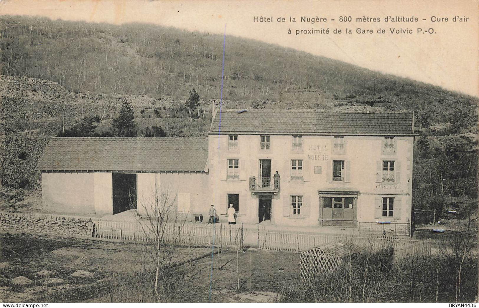 63 - VOLVIC - HÔTEL De La NUGERE - Proximité GARE De VOLVIC - Volvic