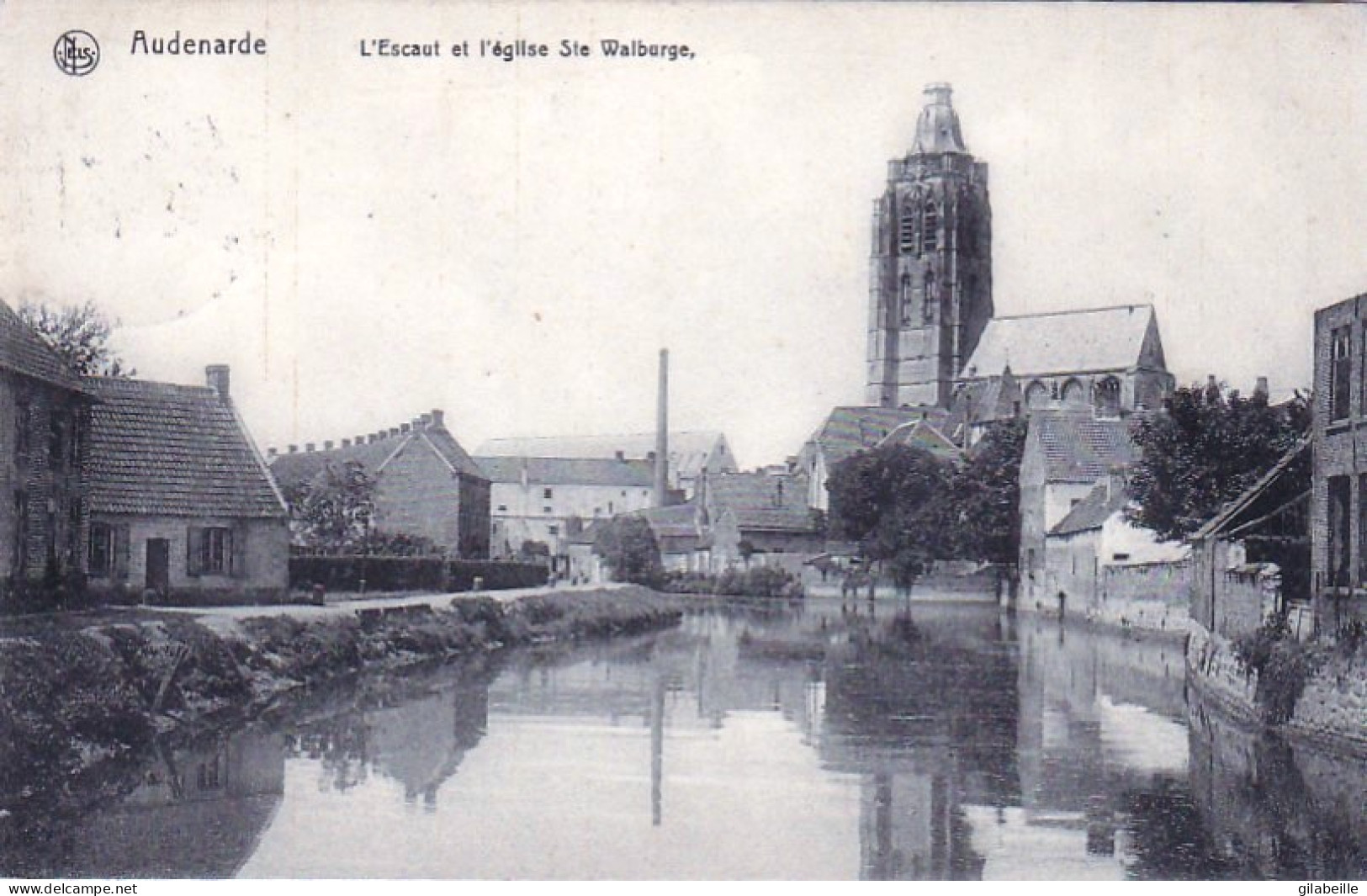 AUDENARDE - OUDENAARDE - L'Escaut Et L'église Ste Walburge - Oudenaarde