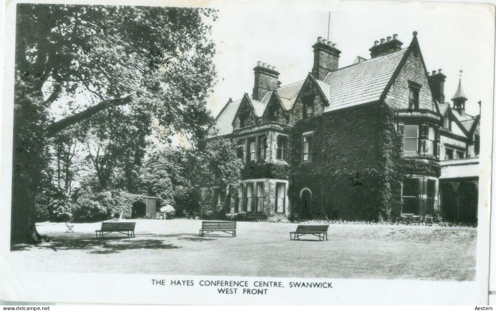 Swanwick; The Hayes Conference Centre, West Front - Circulated. - Derbyshire