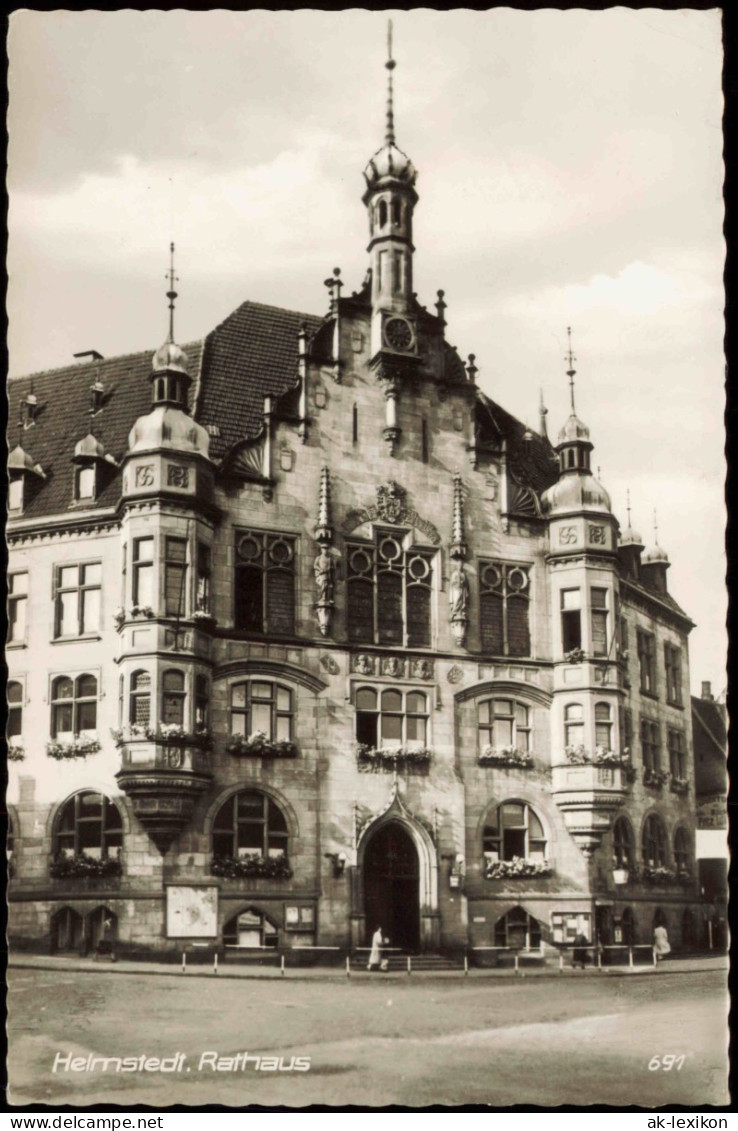 Ansichtskarte Helmstedt Rathaus 1962 - Helmstedt
