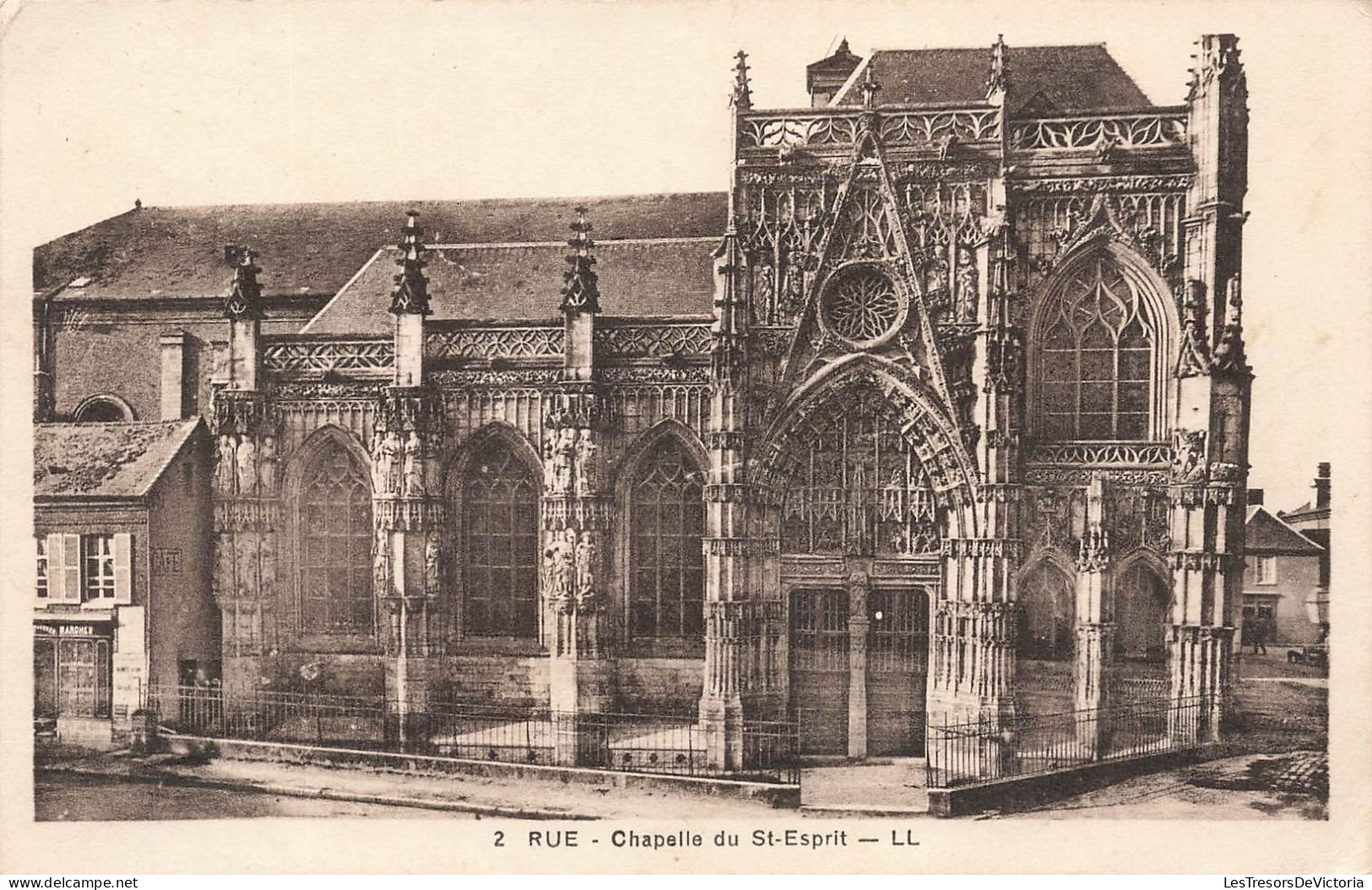 FRANCE - Rue - Chapelle Du Saint Esprit - Carte Postale Ancienne - Rue