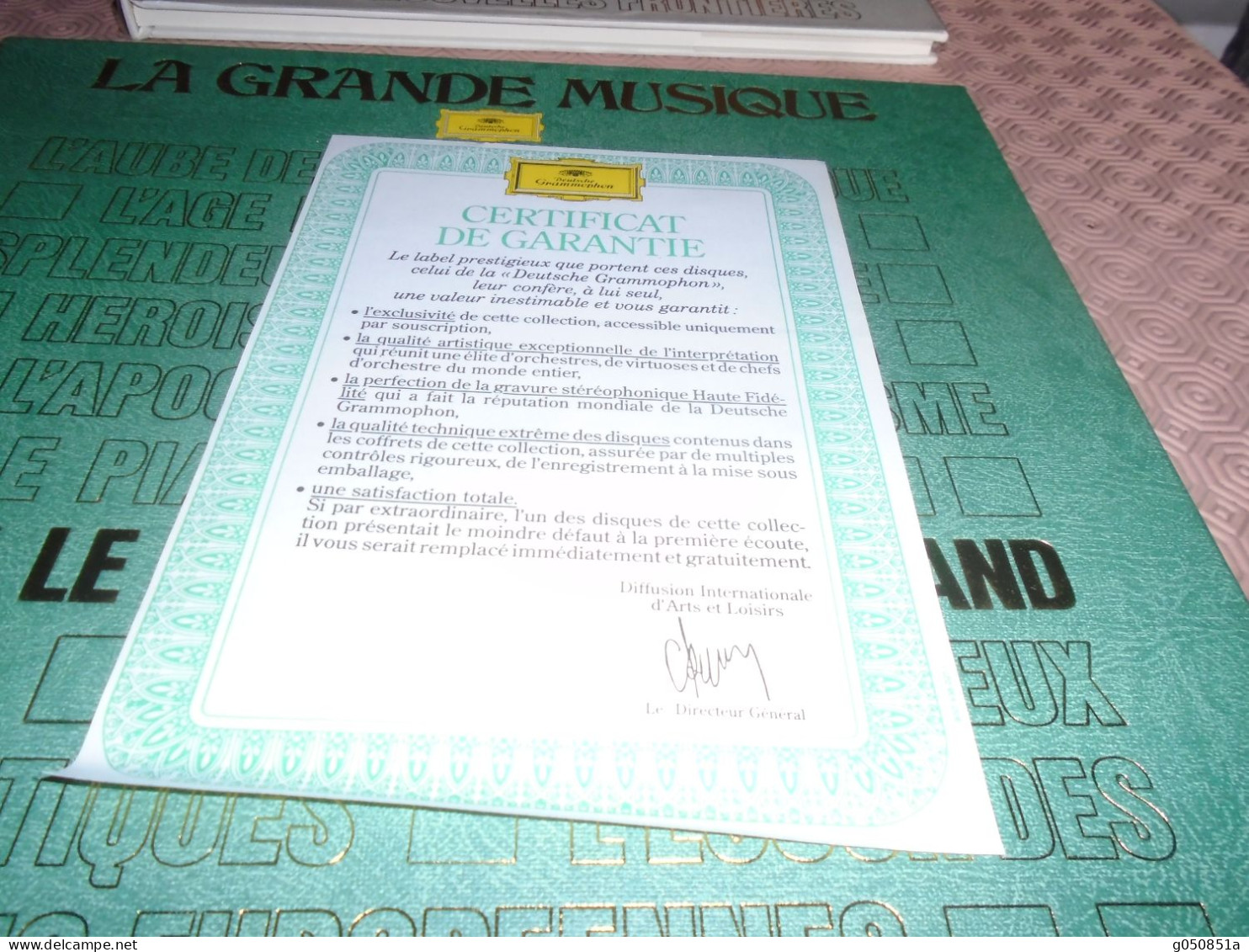 DEUTSCHE GRAMMOPHON **LES NOUVELLES FRONTIERES ** (1COFFRET = 6 SYMPHONIES++1 LIVRES  Meme 'Epoque) - Beauty Products