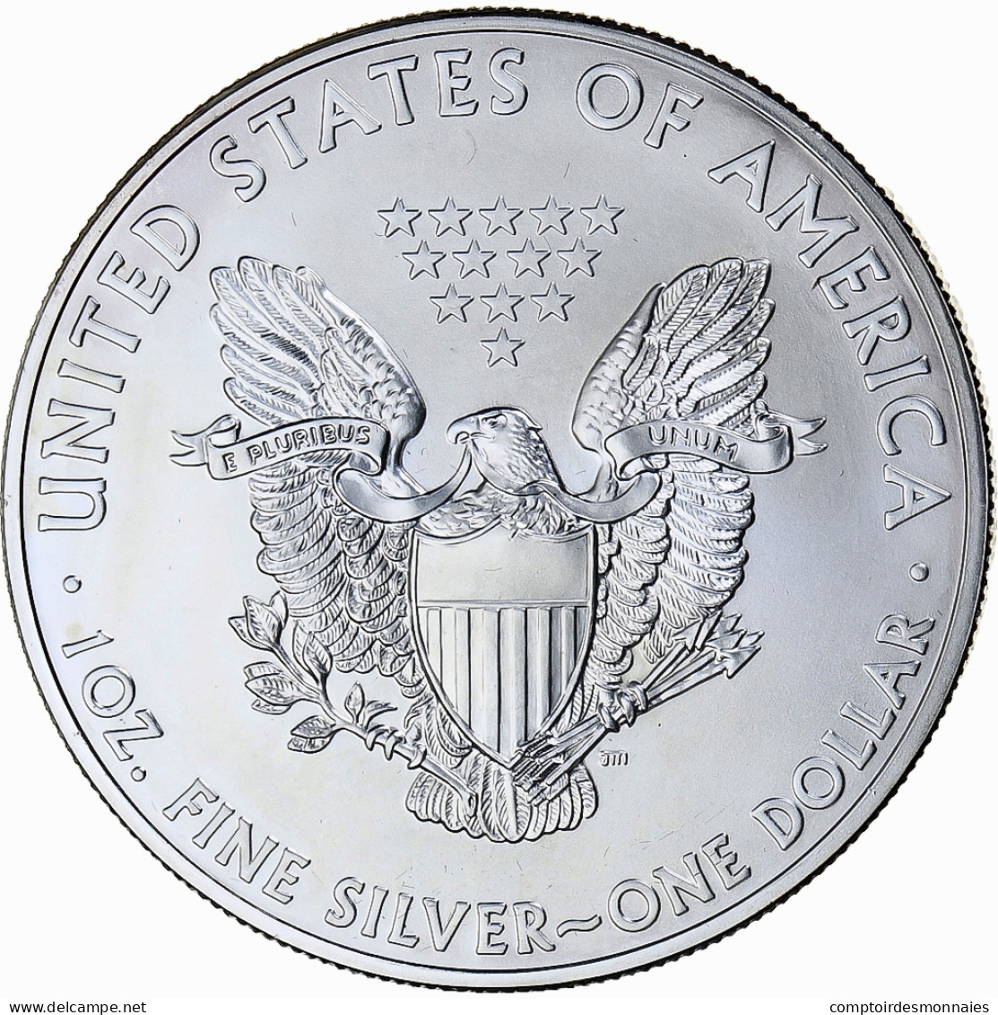 États-Unis, 1 Dollar, 1 Oz, Silver Eagle, 2011, Philadelphie, Argent, FDC - Zilver