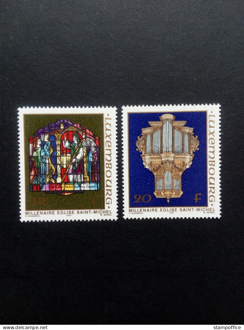 LUXEMBOURG MI-NR. 1176-1177 POSTFRISCH(MINT) ST. MICHAELISKIRCHE 1987 - Ongebruikt