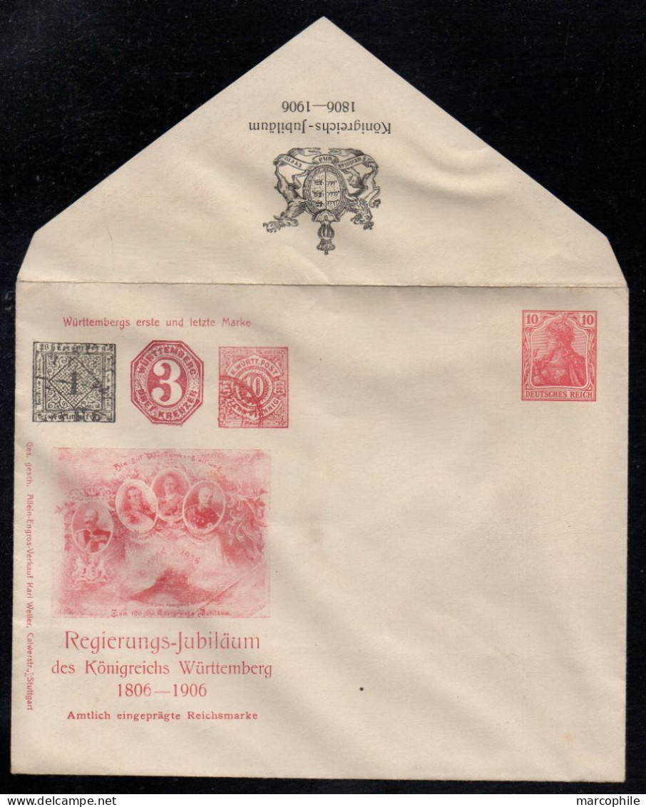 ALLEMAGNE - GERMANIA / 1906 ENTIER POSTAL PRIVE ILLUSTRE (ref LE3881) - Covers