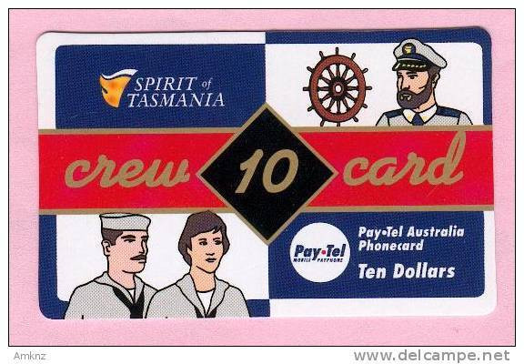 Australia - Paytel - 1994 $10 Crew Card - Mint - Australie