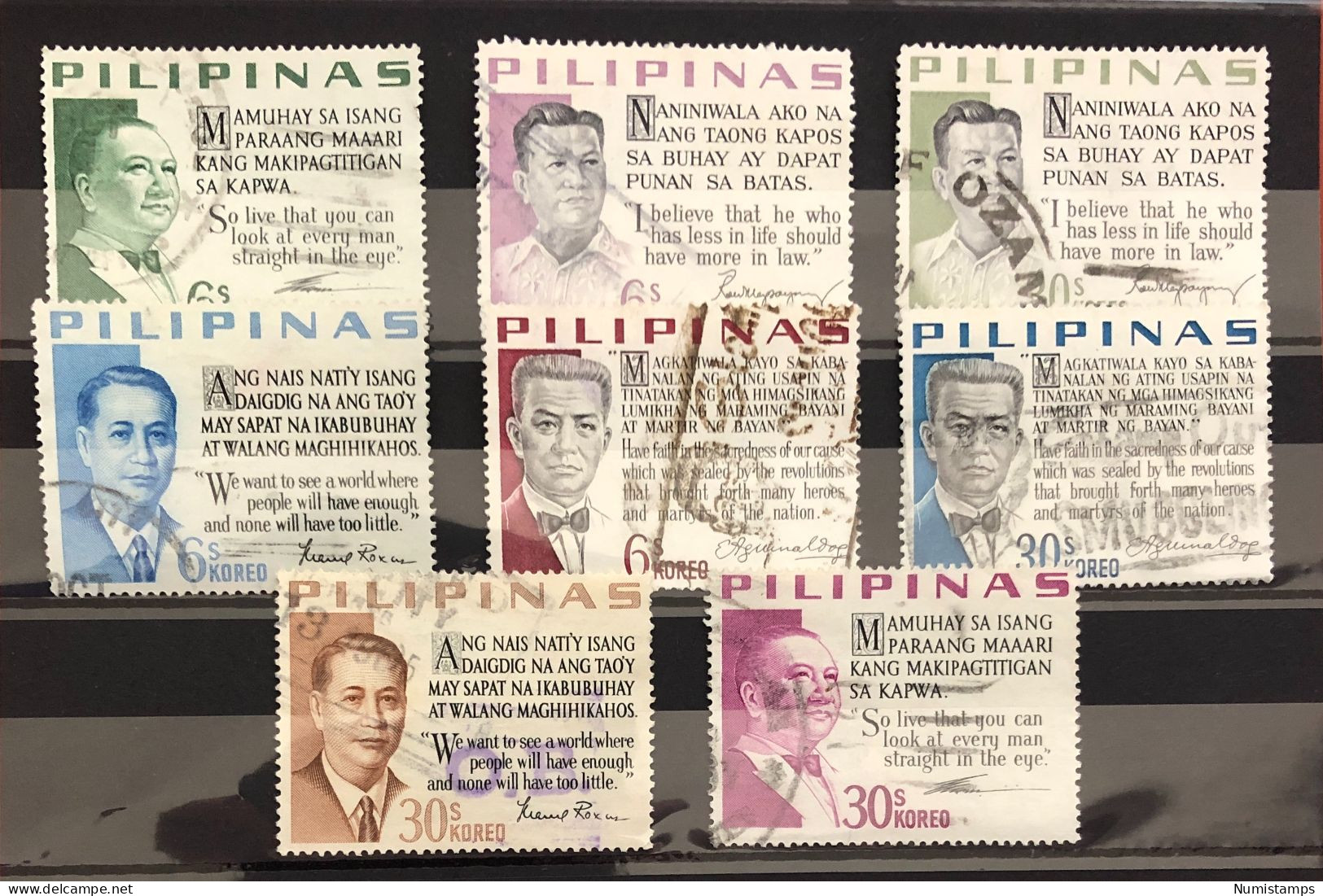 Philippines - Presidential Sayings (Series) 1965 - Philippinen