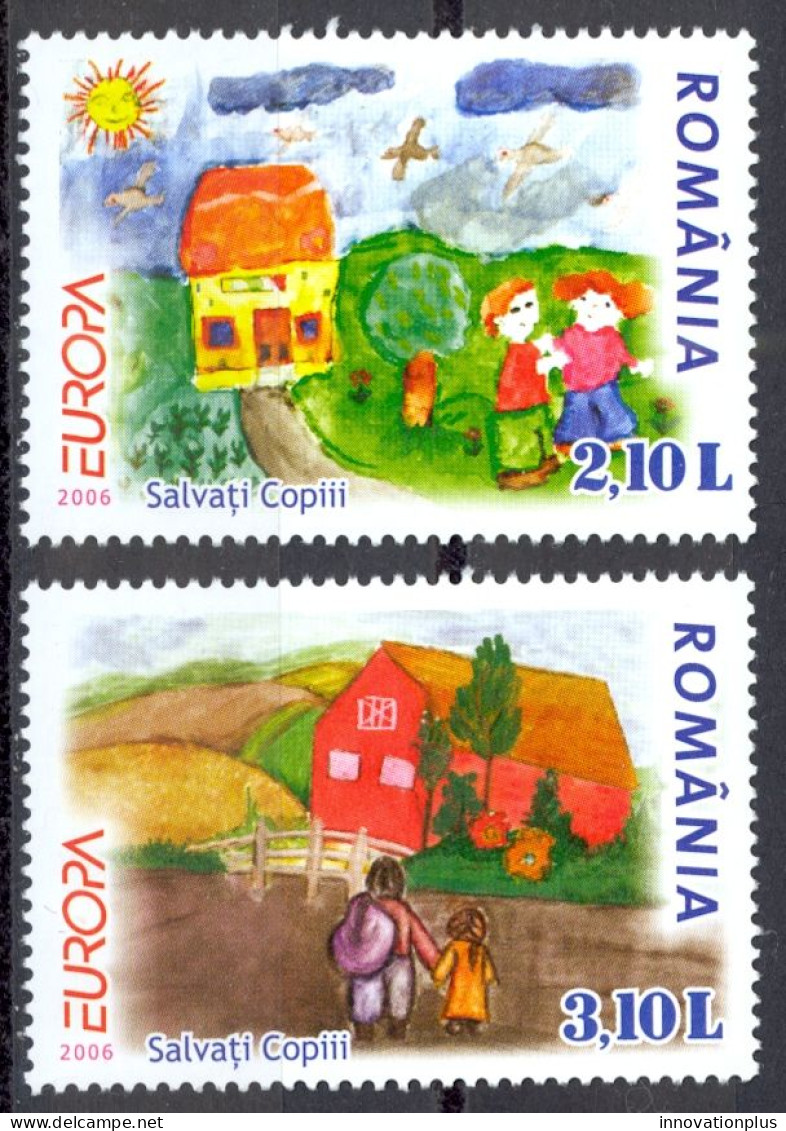Romania Sc# 4818-4819 MNH 2006 Europa - Unused Stamps