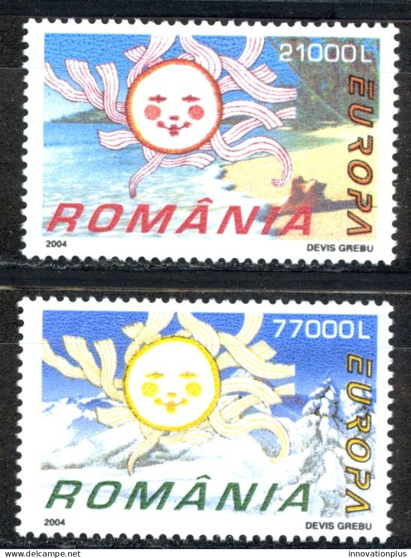 Romania Sc# 4634-4635 MNH 2004 Europa - Ongebruikt