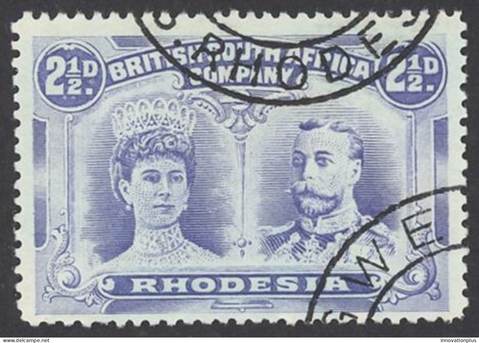 Rhodesia Sc# 104 Used 1910 2½p Queen Mary & King George V - Noord-Rhodesië (...-1963)