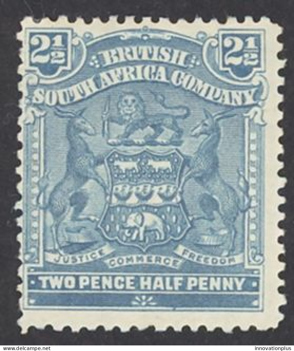 Rhodesia Sc# 62 MH 1898-1908 2½p Coat Of Arms - Noord-Rhodesië (...-1963)