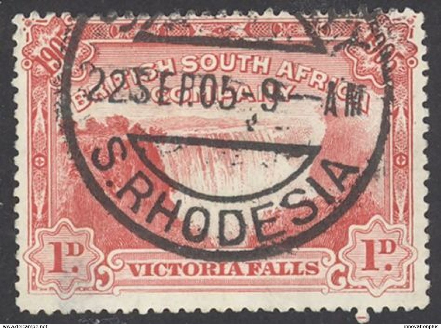 Rhodesia Sc# 76 Used 1905 1p Victoria Falls - Rhodésie Du Nord (...-1963)