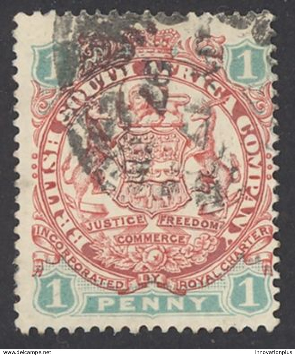 Rhodesia Sc# 27 Used 1896 1p Coat Of Arms - Northern Rhodesia (...-1963)